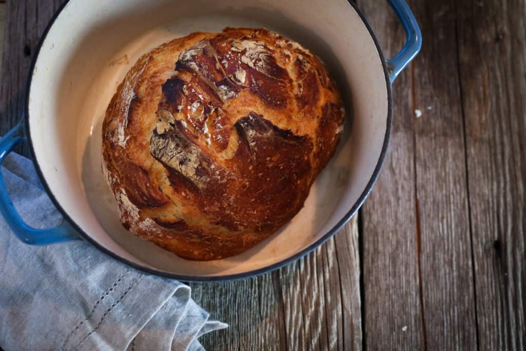 homemade artisan bread