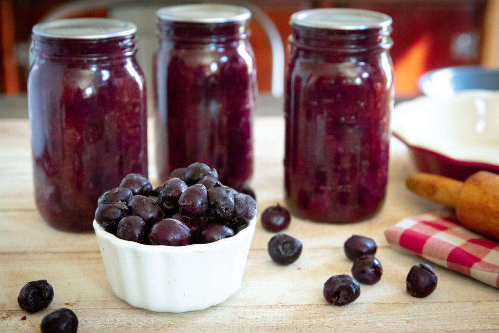 Canned Cherry Pie Filling Recipe (with honey)