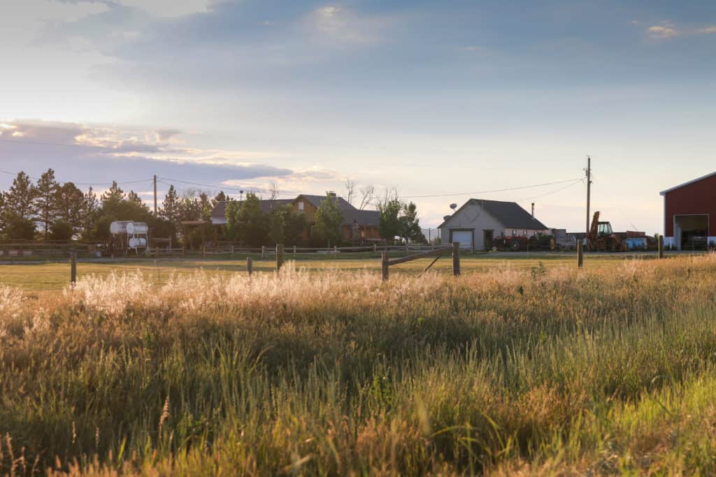 modern homestead house