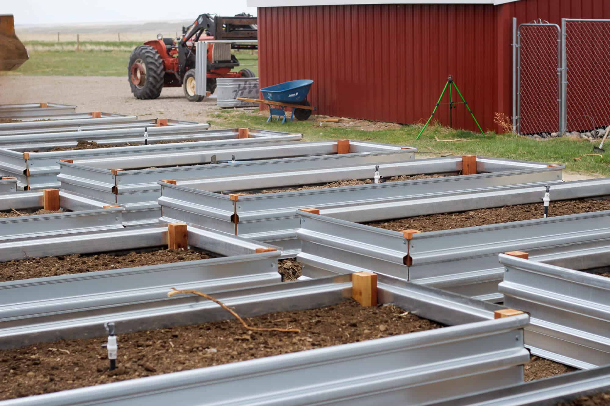 building raised beds out of lumber