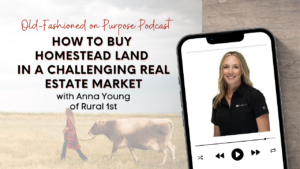 Season 15: Episode 13: How to Buy Homestead Land in a Challenging Real Estate Market