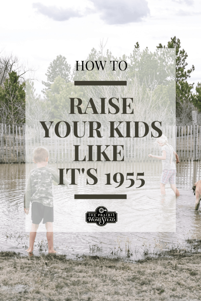 how to raise your kids like it's 1955