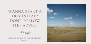 168.  Wanna Start a Homestead? DON’T Follow This Advice